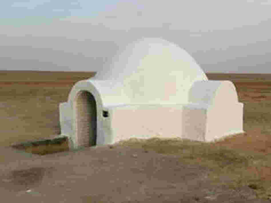 The Lars Homestead, Luke Skywalker's boyhood home, has been repaired by fans. The Lars Homestead, Luke Skywalker's boyhood home, has been repaired by fans.